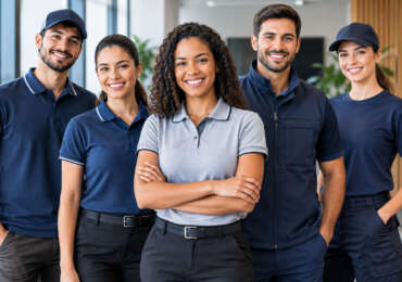 Uniformes corporativos personalizados para empresas