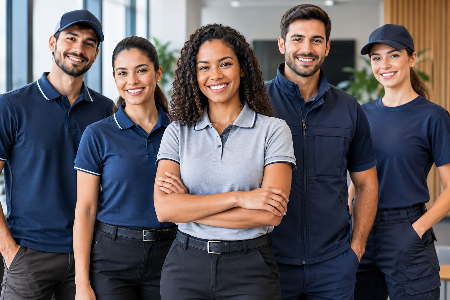 Uniformes corporativos personalizados para empresas